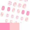 12 Sizes-24 Pcs Press On Nails JP3899