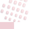 12 Sizes-24 Pcs Press On Nails JP3549