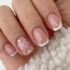 12 Sizes-24 Pcs Press On Nails C1075