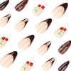 12 Sizes-24 Pcs Press On Nails JP3999