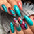 12 Sizes-24 Pcs Press On Nails Y1382