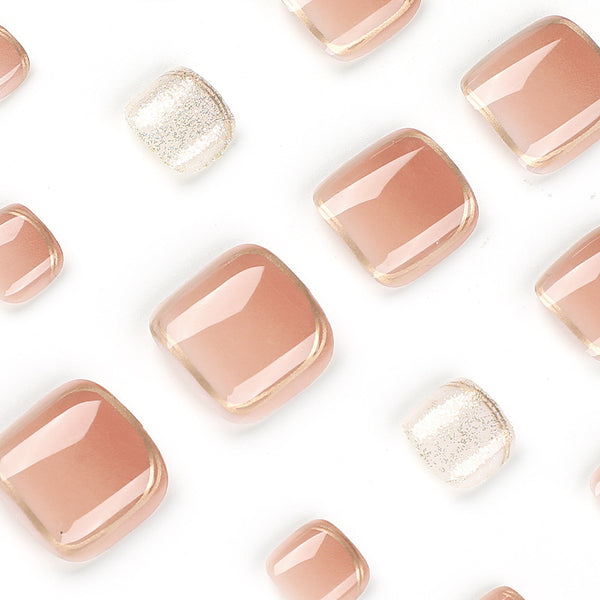 12 Sizes-24 Pcs Press On Nails JP2339