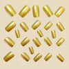 12 Sizes-24 Pcs Press On Nails Y981