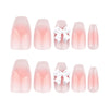 12 Sizes-24 Pcs Press On Nails JP3606
