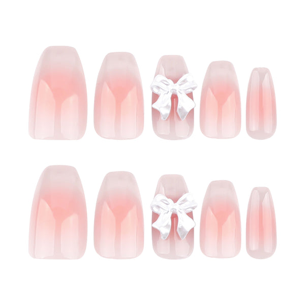 12 Sizes-24 Pcs Press On Nails JP3606