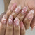 12 Sizes-24 Pcs Press On Nails JP3882