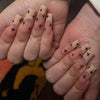 12 Sizes-24 Pcs Press On Nails JP1730