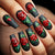 12 Sizes-24 Pcs Press On Nails Y1634