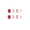 12 Sizes-24 Pcs Press On Nails JP1316