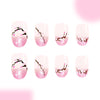 12 Sizes-24 Pcs Press On Nails C967