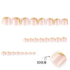 12 Sizes-24 Pcs Press On Nails JP3812