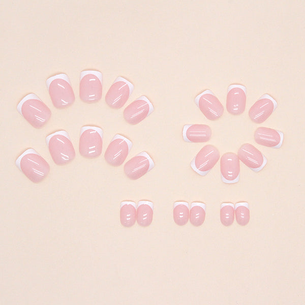 12 Sizes-24 Pcs Press On Nails W900