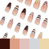 12 Sizes-24 Pcs Press On Nails JP4445