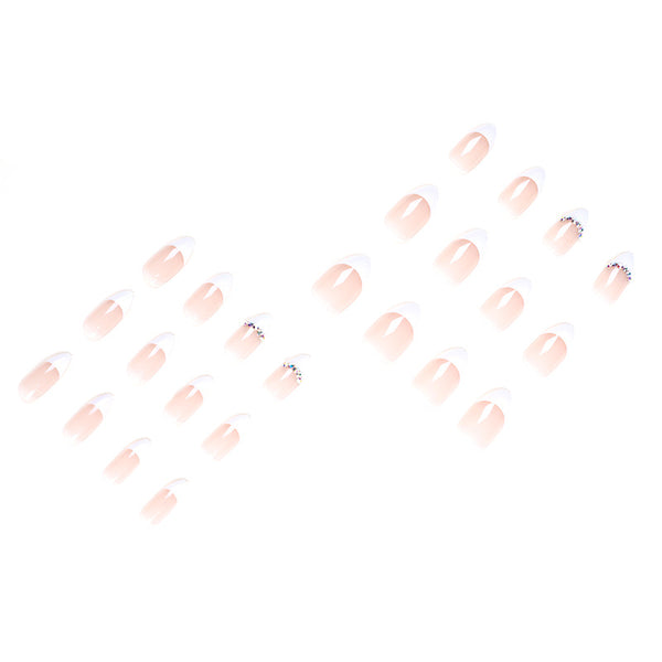 12 Sizes-24 Pcs Press On Nails JP1465
