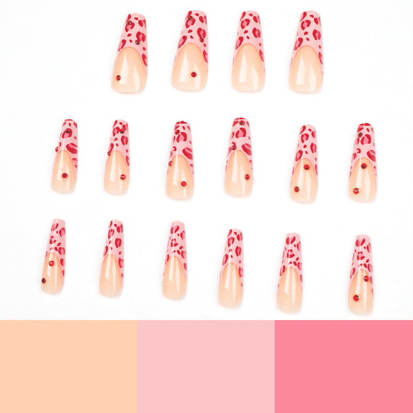 12 Sizes-24 Pcs Press On Nails JP1620