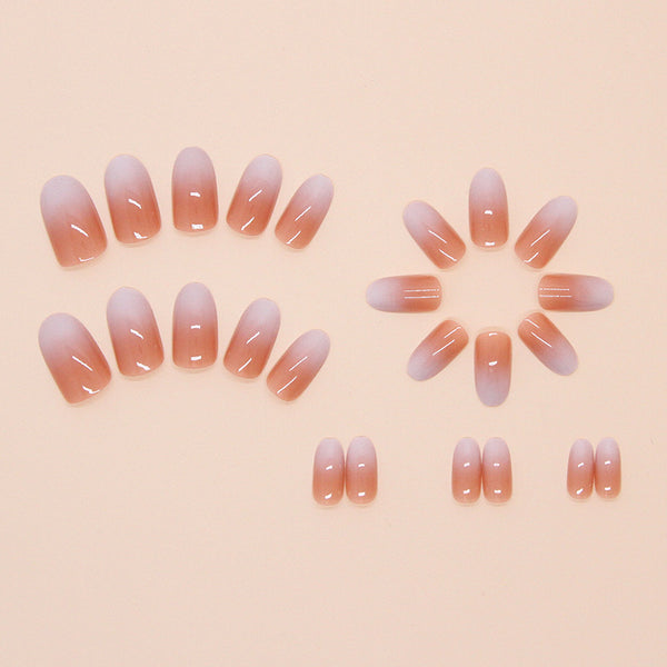 12 Sizes-24 Pcs Press On Nails W1655
