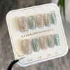 12 Sizes-24 Pcs Press On Nails SP116