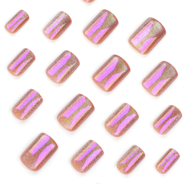 12 Sizes-24 Pcs Press On Nails JP3233