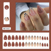 12 Sizes-24 Pcs Press On Nails W1647