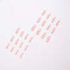 12 Sizes-24 Pcs Press On Nails JP1149