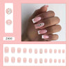 12 Sizes-24 Pcs Press On Nails Z400