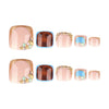 12 Sizes-24 Pcs Press On Nails JP4256