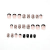 12 Sizes-24 Pcs Press On Nails JP1835