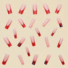 12 Sizes-24 Pcs Press On Nails Y124