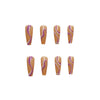 12 Sizes-24 Pcs Press On Nails Z081