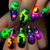 12 Sizes-24 Pcs Press On Nails Y1021