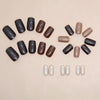 12 Sizes-24 Pcs Press On Nails W1450
