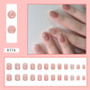 12 Sizes-24 Pcs Press On Nails R774
