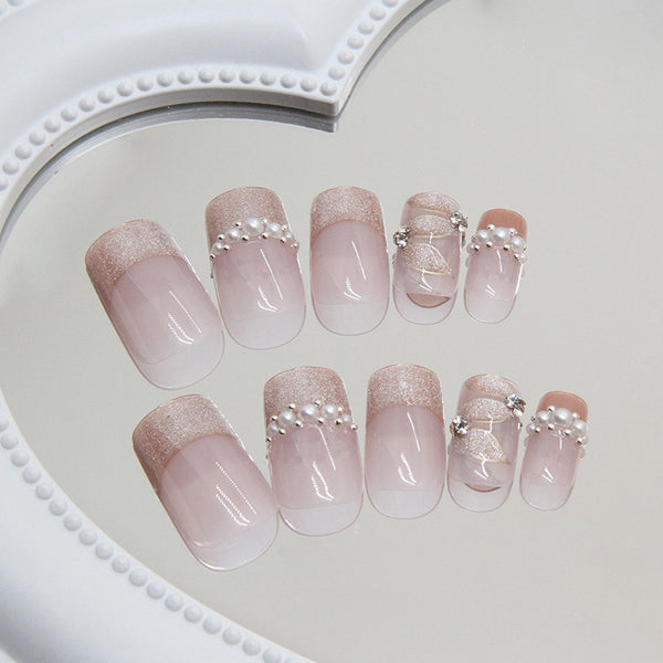 12 Sizes-24 Pcs Press On Nails MY017