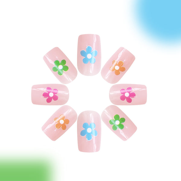 12 Sizes-24 Pcs Press On Nails C380