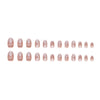 12 Sizes-24 Pcs Press On Nails MY035