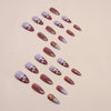 12 Sizes-24 Pcs Press On Nails Z770
