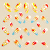 12 Sizes-24 Pcs Press On Nails Y1109