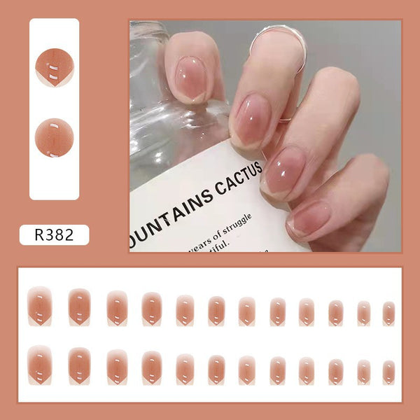 12 Sizes-24 Pcs Press On Nails R361