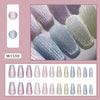 12 Sizes-24 Pcs Press On Nails W1590