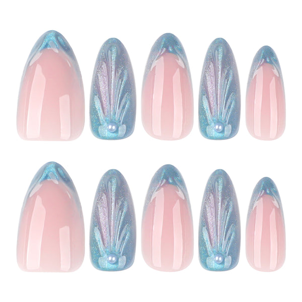 12 Sizes-24 Pcs Press On Nails JP3904