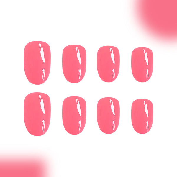 48 Pcs Press On Nails Solid-4-48pcs