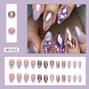 12 Sizes-24 Pcs Press On Nails W1622