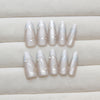 12 Sizes-24 Pcs Press On Nails MY076