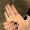 15 Sizes-30 Pcs Press On Nails GN037