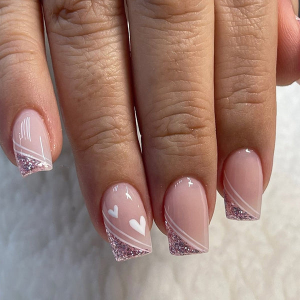 12 Sizes-24 Pcs Press On Nails W476