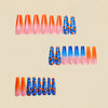 12 Sizes-24 Pcs Press On Nails Y832