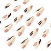 12 Sizes-24 Pcs Press On Nails JP2000