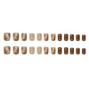12 Sizes-24 Pcs Press On Nails R891
