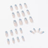 12 Sizes-24 Pcs Press On Nails JP1048
