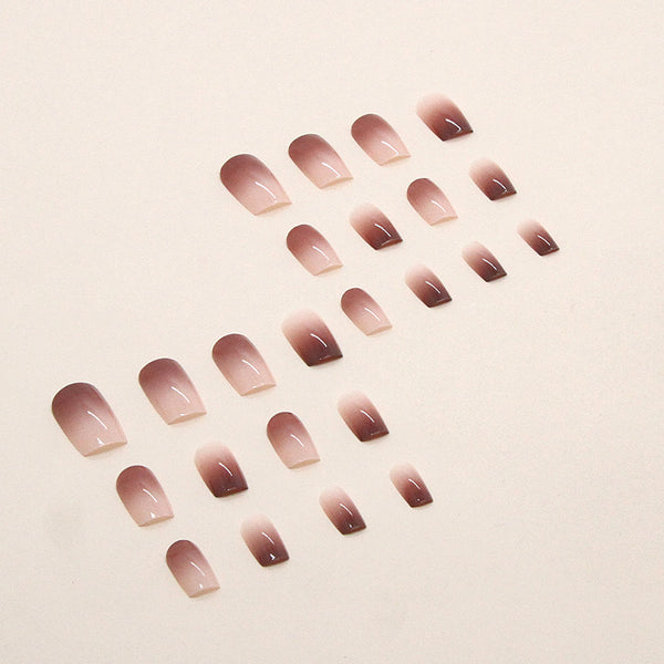 12 Sizes-24 Pcs Press On Nails R733